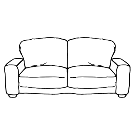 Cushion fort with one peephole